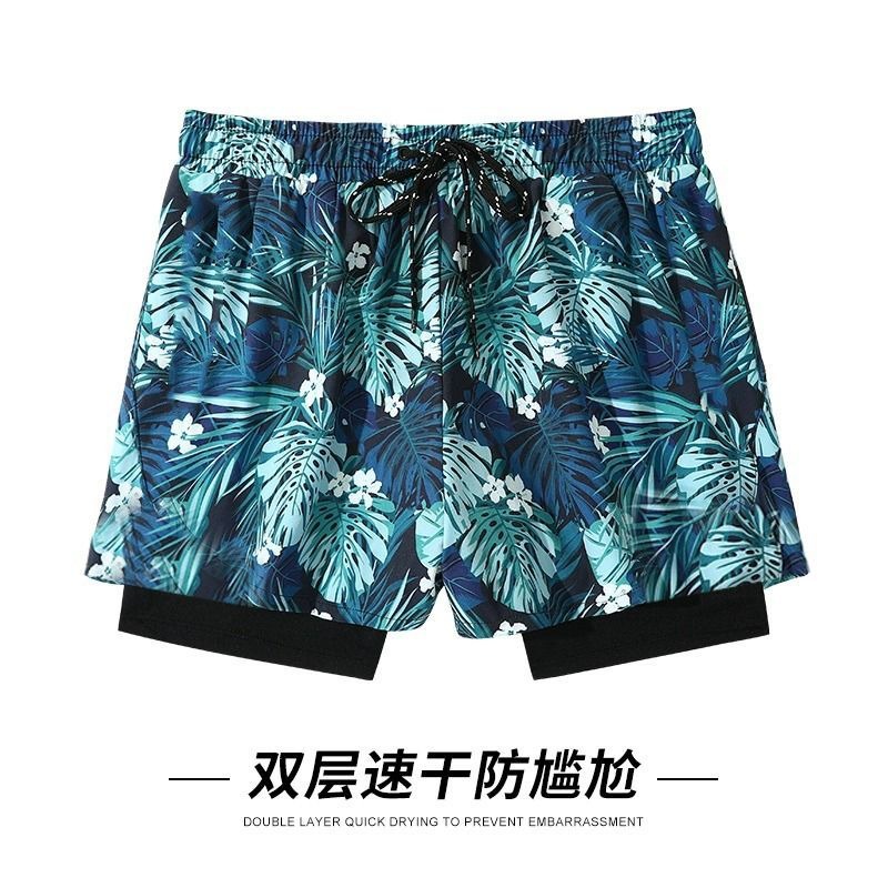 Quần Bơi Hai Lớp Khô Nhanh Mẫu Mới Năm 2023 Dành Cho Nam