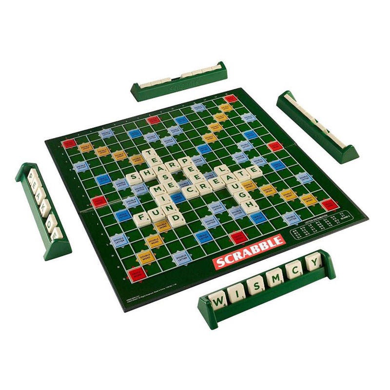 Bộ Trò Chơi Board Game Crossword Scrabble Bằng Tiếng Anh Cho Bé