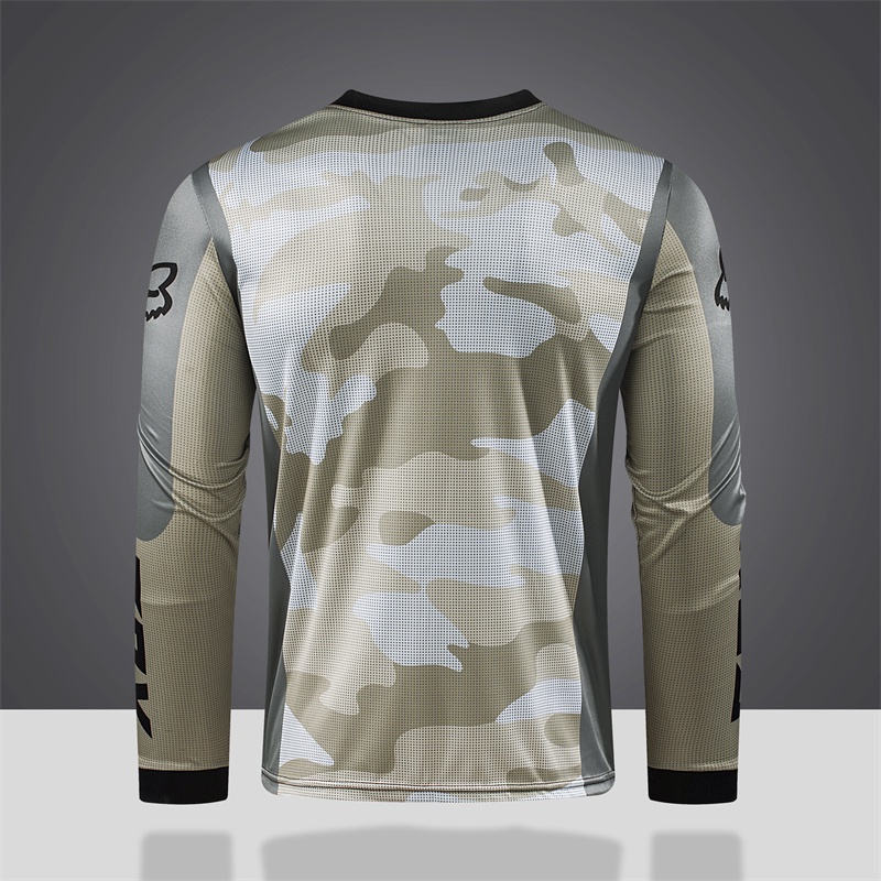 Áo Thun Đua Xe Đạp Tay Dài Phong Cách Mới Cho Nam