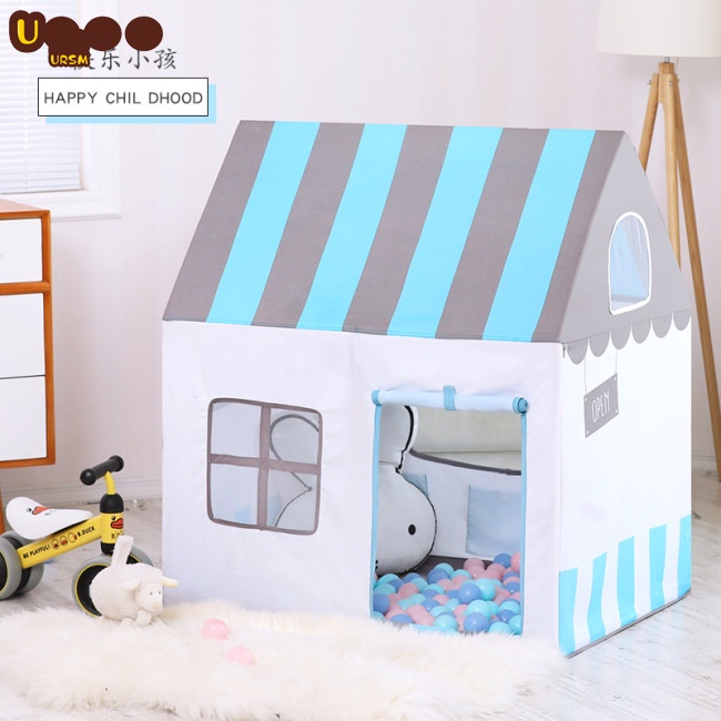 Lều Đồ Chơi Bằng Da Lộn Hình Ngôi Nhà / Quả Đào Vẽ Tranh Sơn Dầu Dành Cho Trẻ Em