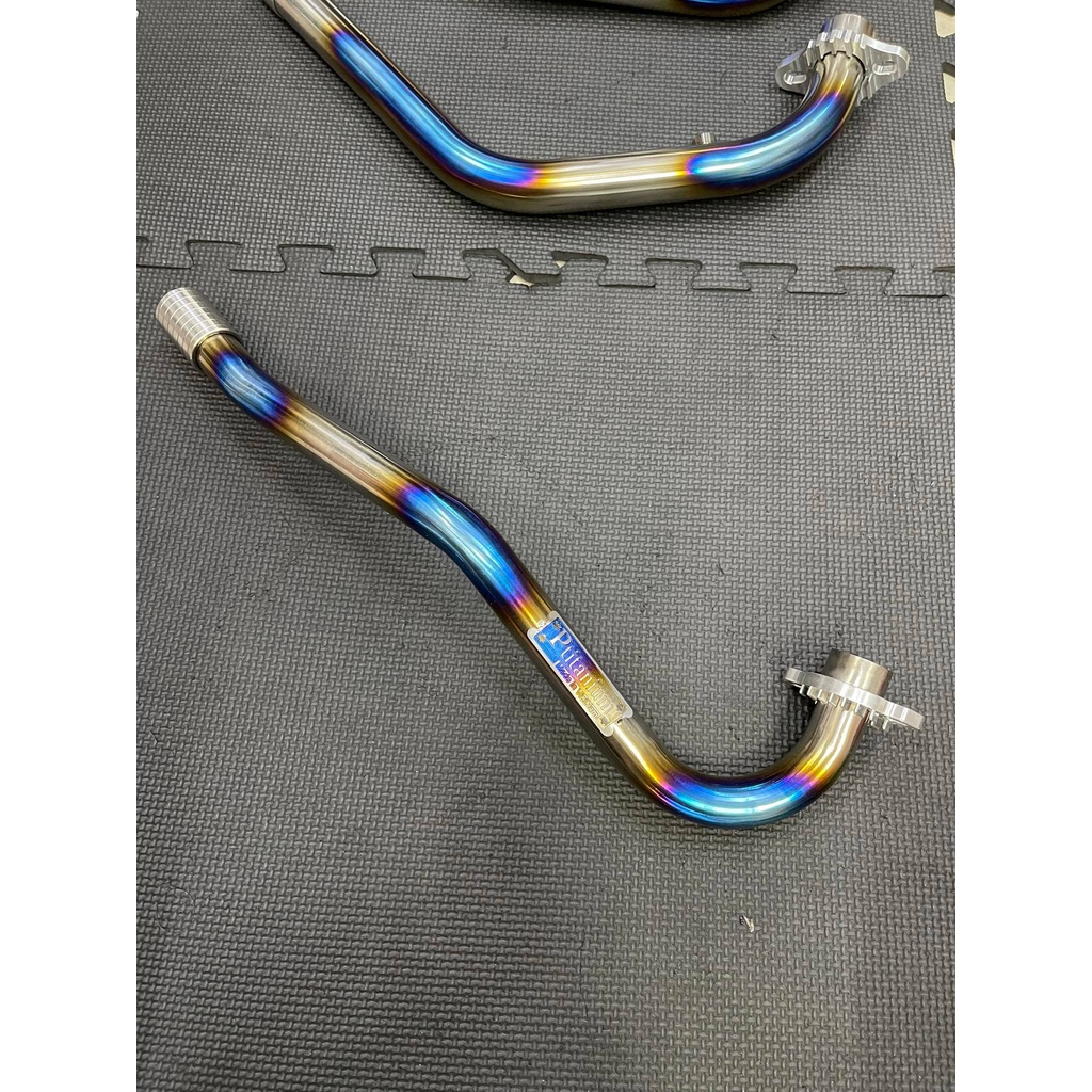 Cổ pô Titan Mẫu Form OverRacing có đầu nhôm , đít chống xì DoChoiXeMayShop