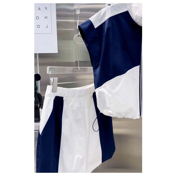 Bộ Áo Vest Ngắn Tay Plus Size + Chân Váy Ngắn Thời Trang Mùa Hè 2023