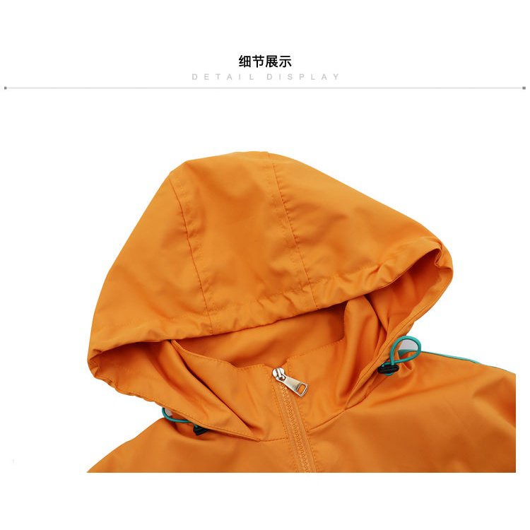 Áo Khoác Gió Có Nón Dáng Rộng Phong Cách Hàn Quốc Thời Trang Mùa Xuân Mới Cho Bé Gái