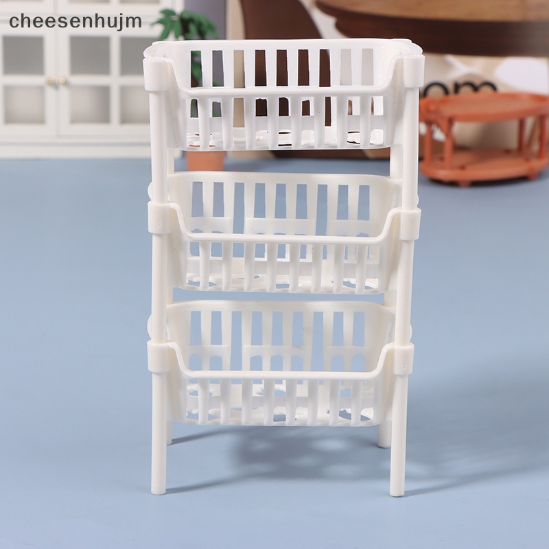 Giỏ Đựng Trái Cây Mini Tỉ Lệ 1 / 12 Trang Trí Nhà Búp Bê