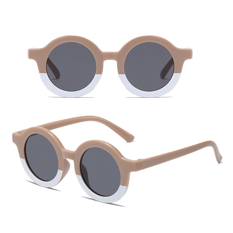 Kính Chống Nắng Tròng Tròn Thời Trang Cho Bé