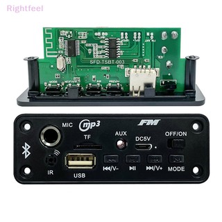 Bảng Mạch Khuếch Đại Âm Thanh Mp3 10W 6W Bluetooth Có Thể Sạc Lại Cổng USB Hỗ Trợ Thẻ TF Cho Xe Hơi Mới