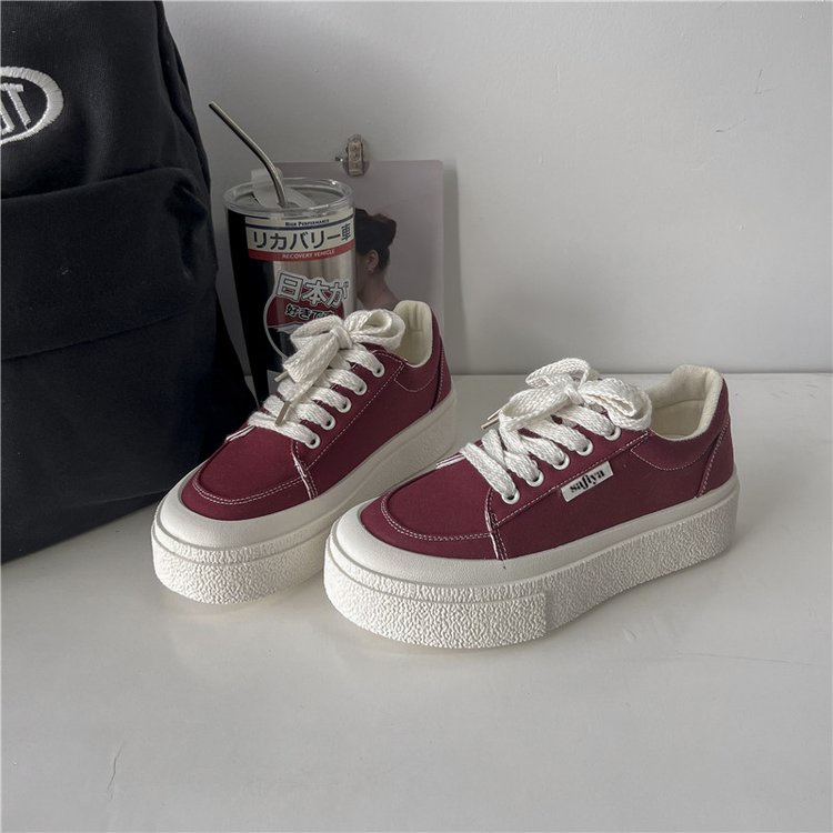 Giày Thể Thao Vải Bạt Thời Trang Hàn Cho Nữ