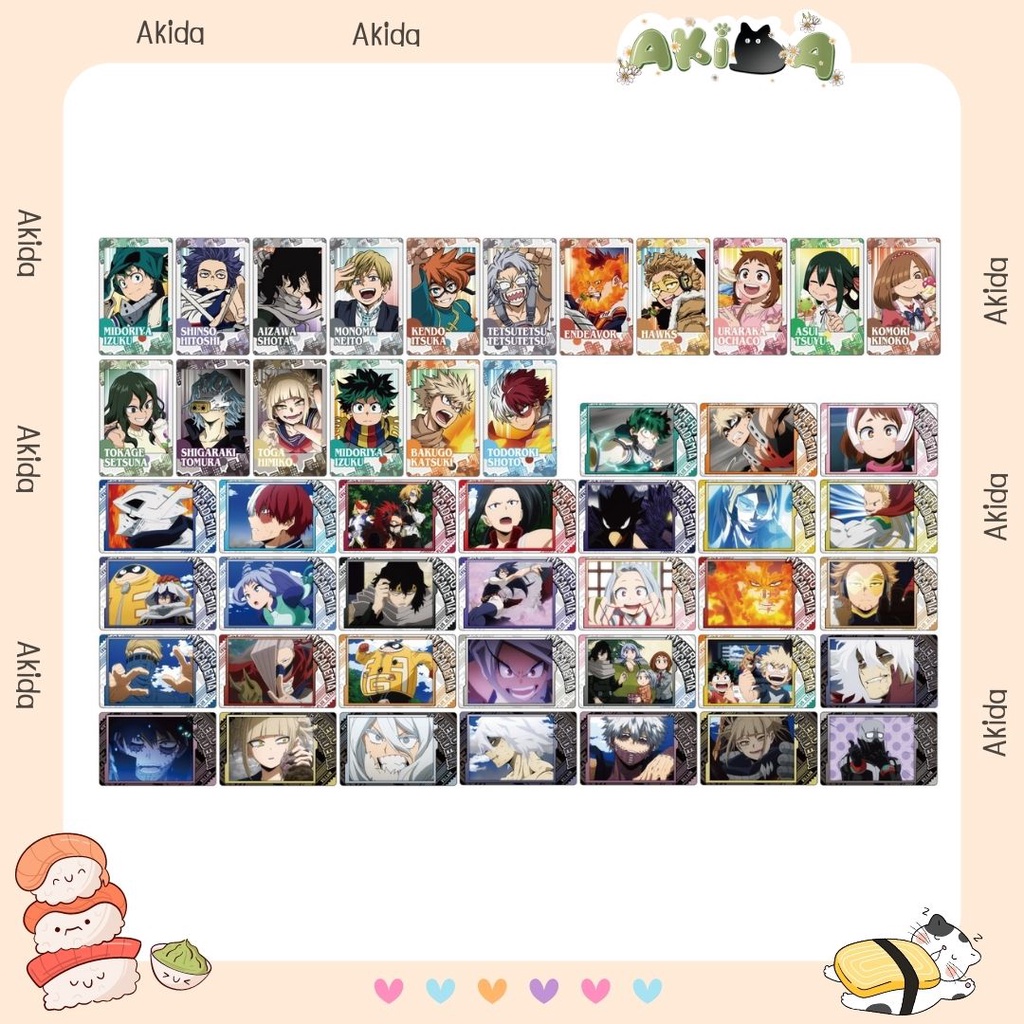 Thẻ nhân phẩm - snapmide vol 5 - My Hero Academia
