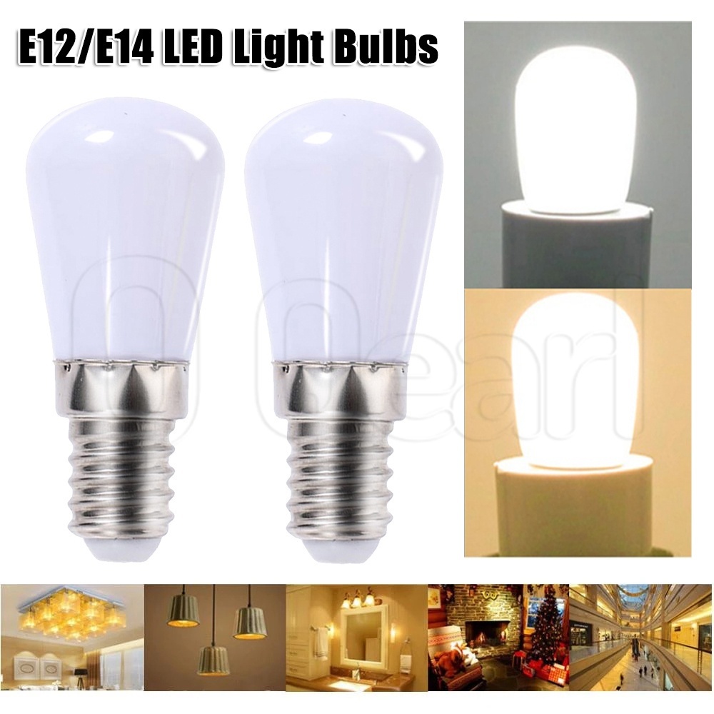 Bóng Đèn LED Mini E12 Ánh Sáng Trắng Siêu Sáng Tiết Kiệm Điện Cho Tủ Lạnh