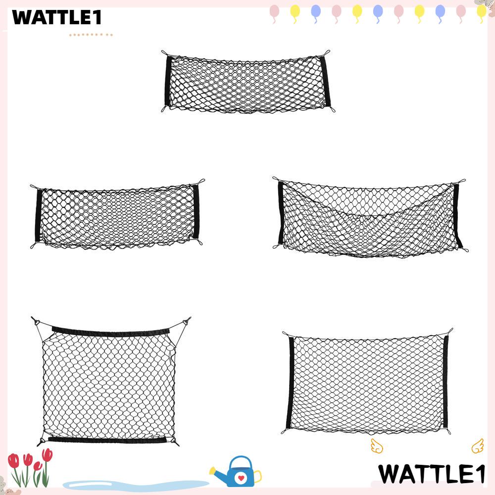 WTTLE Túi Lưới Giữ Đồ Co Giãn Gắn Cốp Xe Hơi Tiện Dụng