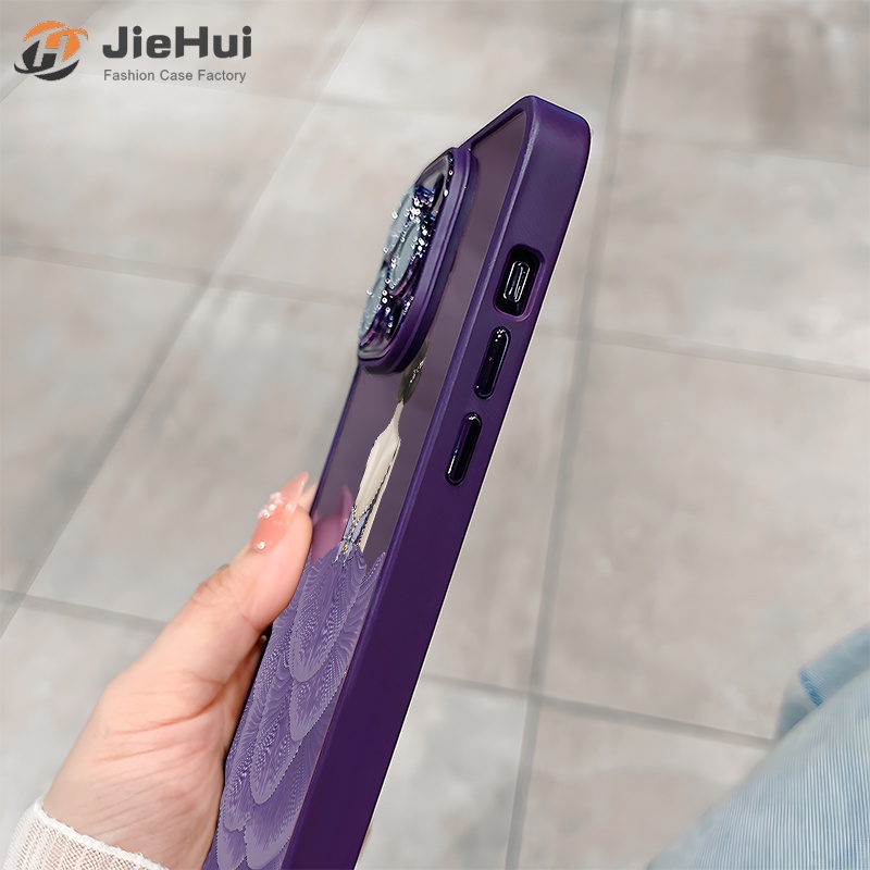 Ốp Điện Thoại Đính Kim Cương Lấp Lánh ZY101 Cho iPhone 14 13 12 11 Pro Max Plus ZY102