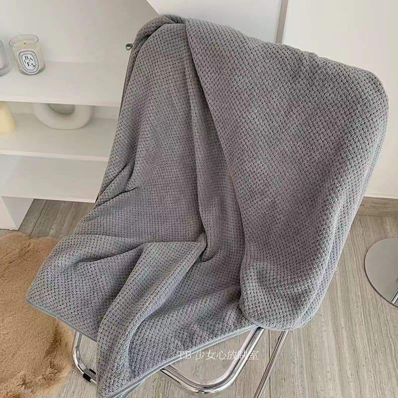 KHĂN TẮM SAN HÔ SIÊU THẤM HÚT KÍCH THƯỚC 70*140cm