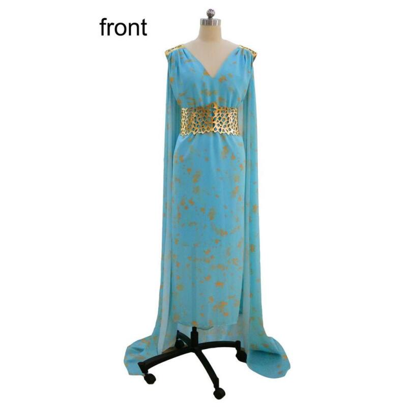 Đầm Maxi Hóa Trang Daenerys Targaryen Phim Game of Thrones