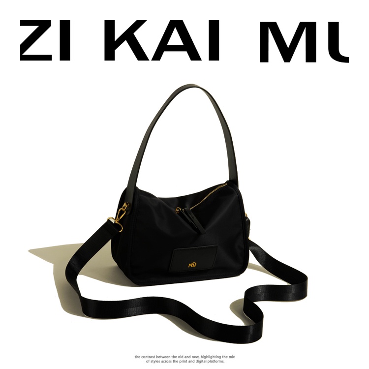 Muzikai chính hãng Casual Large-Capacity Commuter Portable Underarm Bag Female 2023 New Simple All-Match Messenger Bag