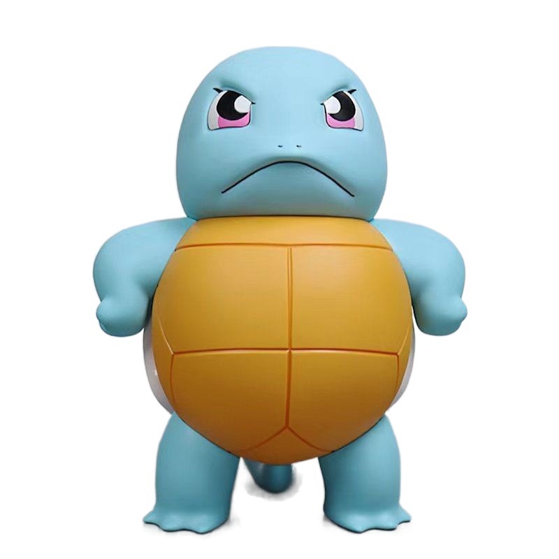 Mô Hình Pokemon, Squirtle  Kích Thước 1:1, Cao 44cm Full Box, Bộ Sưu Tập Nhân Vật, Decor Trang Trí,Quà Tặng