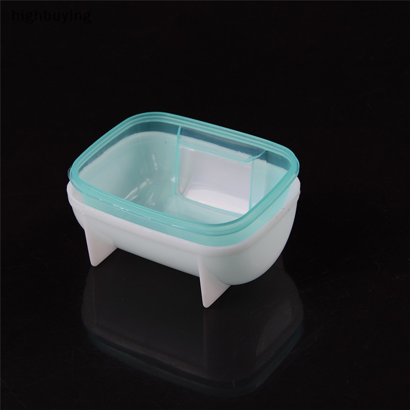 Chất lượng cao cho thú cưng hamster phòng tắm phòng tắm cát phòng tắm hơi nhà vệ sinh lồng cát phòng tắm bằng nhựa trong suốt mới