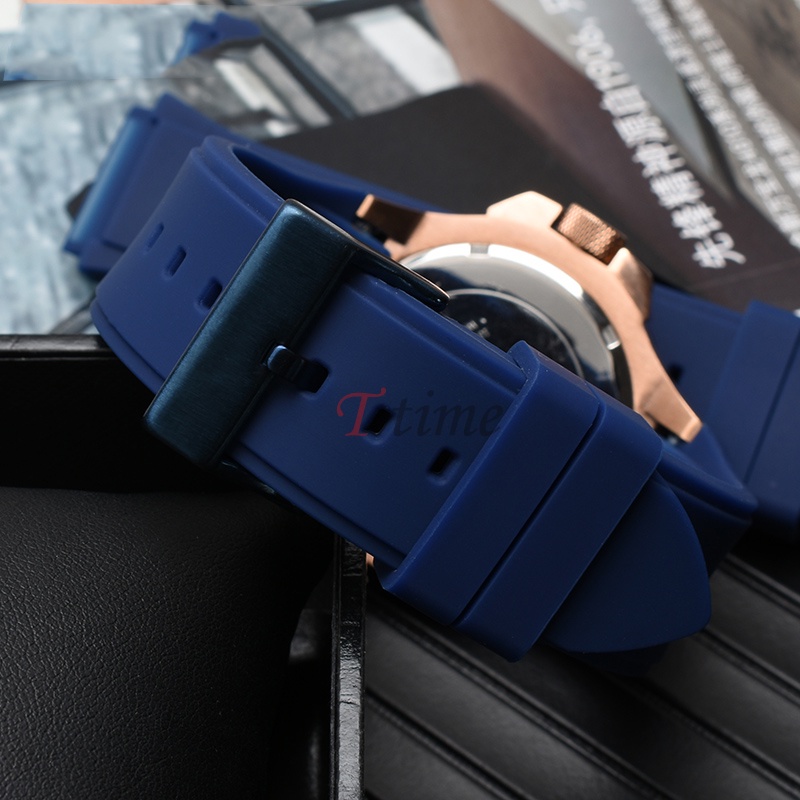 Dây Đeo Silicone 22mm Thay Thế Cho Đồng Hồ Nam GUESS Gayles W0247G3 W0040G3 W0040G7