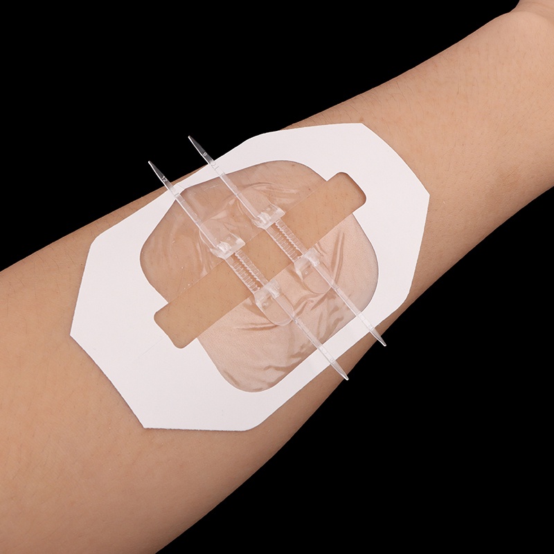 Piqt 2 cái dây kéo thắt lưng vết thương miếng dán cầm máu miếng dán vết thương khâu nhanh dây kéo band-aid ngoài trời di động chăm sóc da en