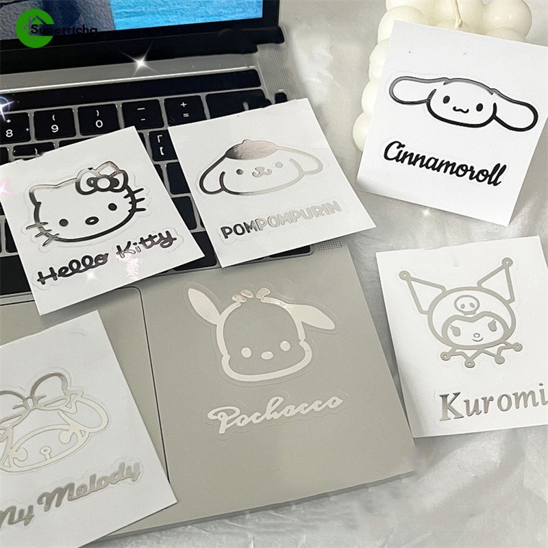 Waterproof self-adhesive stickers / cartoon cute cinnamoroll kuromi melody sticker / kawaii anime sa