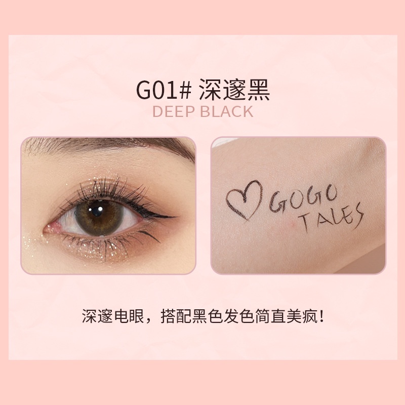 Bút Kẻ Mắt Gogotales Tự Nhiên Nhanh Khô Chống Thấm Nước Chống Thấm Mồ Hôi Không Nhòe Cho Người Mới Bắt Đầu