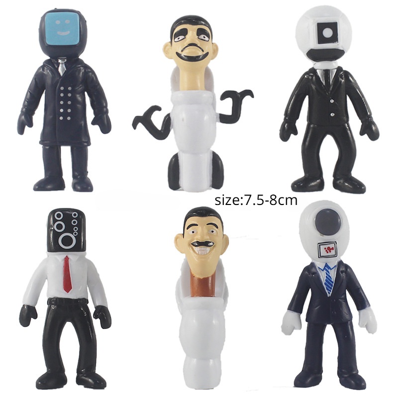 Mô Hình Nhân Vật Skibidi Toilet Speakerman TV Man