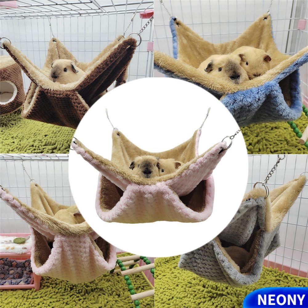 Neony pet hammock đồ dùng cho thú cưng giường sóc ấm áp sang trọng