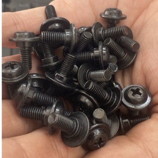 VÍT ( Ốc ) 5MM 5li ĐẦU DÙ BẮT BAKE GIÀN ÁO CÁC ĐỜI Xe Máy HO DA ( Giá 1 con )