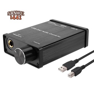 Usb to coaxial s / pdif optical 3.5mm / 6.3mm headphone converter usb dac digital to analog audio converter cho windows xp