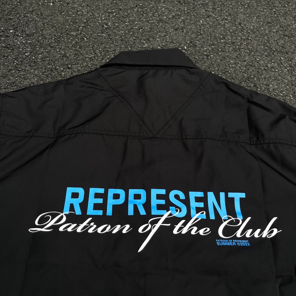 TCSD REPRESENT London Limited shirt short sleeve high street loose men and women