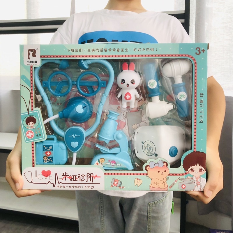 Đồ Chơi Bác Sĩ Với Nhiều Dụng Cụ Cho bé, Đồ Chơi Nhập Vai- Thepooh
