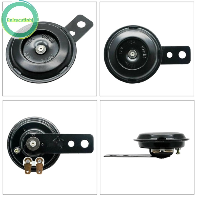 Pairhj 12v chống thấm nước xe đạp điện còi điện tử chuông lớn kèn 12v cuộn dây đồng nguyên chất nói chung sắt xe máy xe máy chuông vn