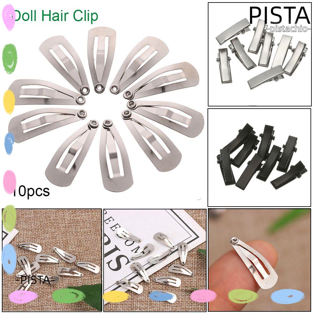 Set 10 Kẹp Tóc Búp Bê 3 Kiểu Dáng Đáng Yêu