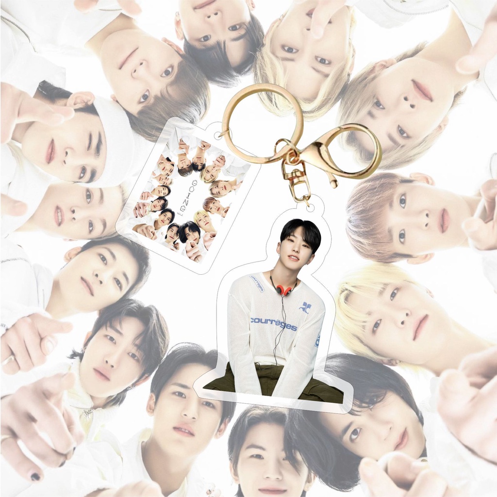 Kpop seventeen album mới acrylic keychain bag phụ kiện quyến rũ