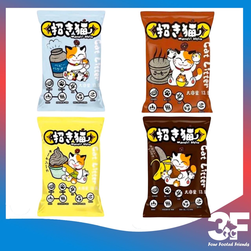 Cát Vệ Sinh Cho Mèo Cát Nhật Maneki Neko Túi 5L