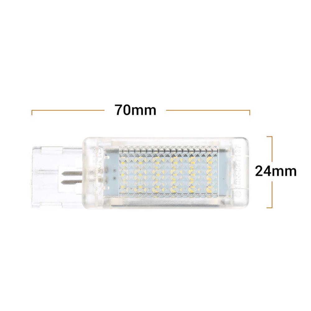 Trang chủ xe hơi 1pc đèn led nội thất ô tô đèn chiếu sáng chân đèn chiếu sáng dưới cửa lịch sự cho vw golf 5/6/7 plus polo scirocco passat b6 b7 b8 cc a9s4