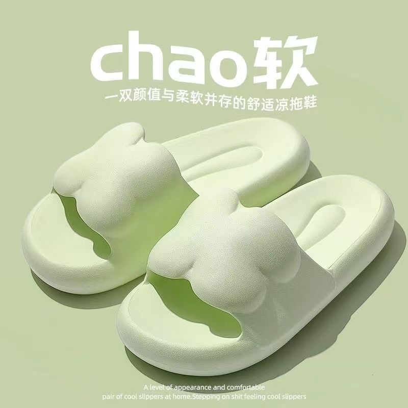 Dép Sandal Đế Mềm Chống Trượt Màu Trơn Đơn Giản Thời Trang Mùa Hè Cho Nữ