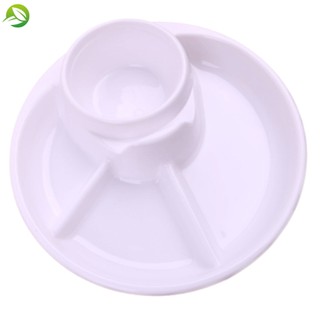 Đĩa ăn sáng mới chia khay nướng di động khay dã ngoại đĩa kiểm soát khẩu phần để ăn uống lành mạnh cho người lớn đĩa ăn tối cho trẻ em