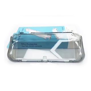 Switch oled case nintendo switch oled clear soft tpu protective cover anti-scratch design switch vỏ trong suốt