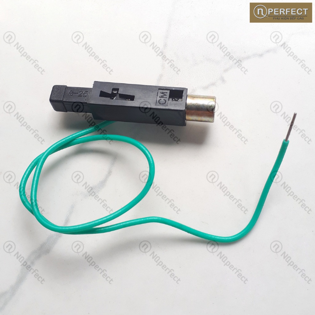 @phukienbepgas- Ic/Dây đánh lửa điện tử mini magneto dùng cho bật lửa, súng mồi, đèn khò, hộp quẹt.. 6*6*35mm dài 19,7cm