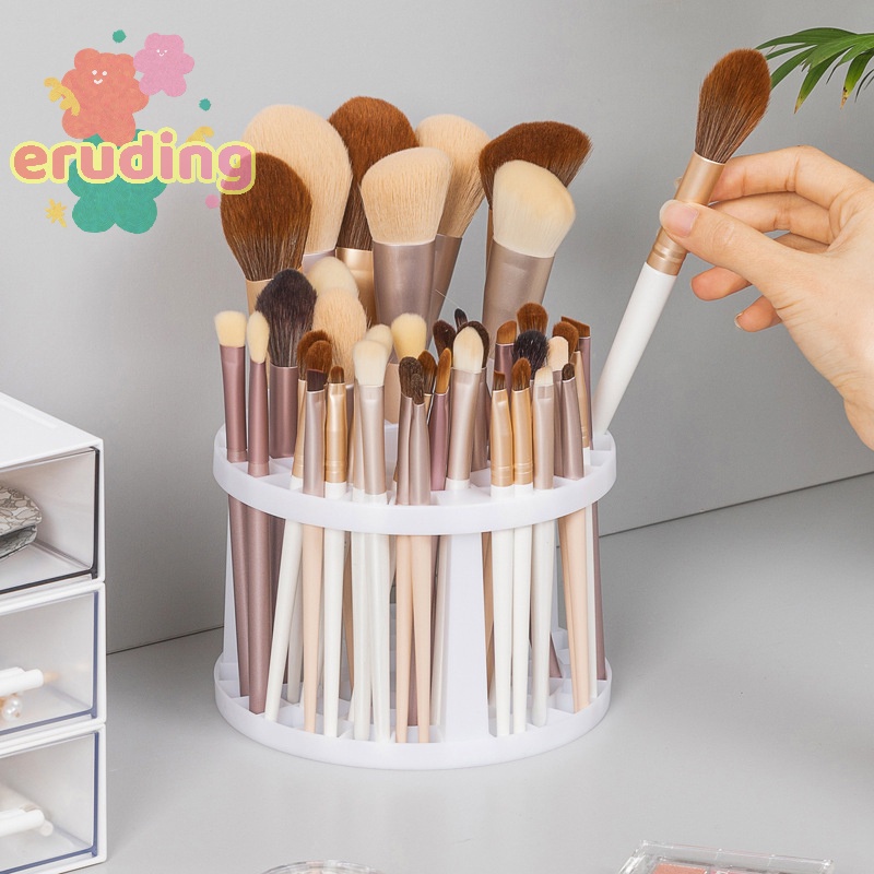 Lattices make-up brushes holder dụng cụ trang điểm hộp lưu trữ mỹ phẩm kệ lưu trữ lông mày bút chì kẻ mắt bút chì bảng tổ chức [mới]