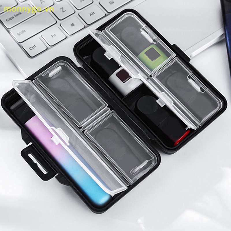 Hộp lưu trữ monnygo cho relx vape infinity / essential pods case 7 grids protective shell vn