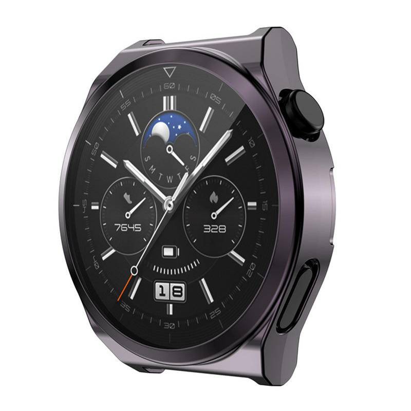 Ốp lưng tpu cho huawei gt3 pro gt2 gt runner 46mm 42mm 43mm vỏ bảo vệ mềm ốp lưng bảo vệ toàn màn hình cho huawei watch3 pro 48mm 46mm
