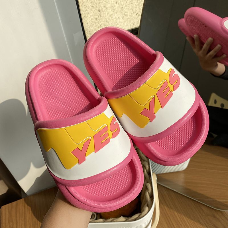 Dép nữ dày-soled dễ thương mùa hè phong cách mới dép đi trong nhà nữ b