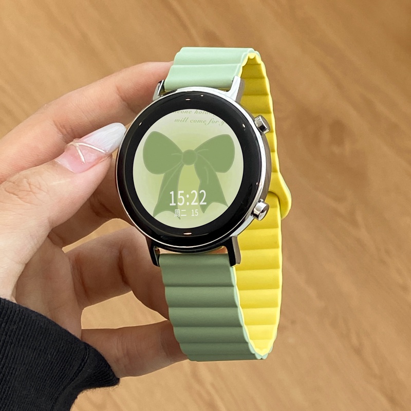 Phù Hợp Dây Đeo Silicon Từ Tính Cho Đồng Hồ Thông Minh samsung galaxy watch 6 5 4 40mm 44mm 6 classic