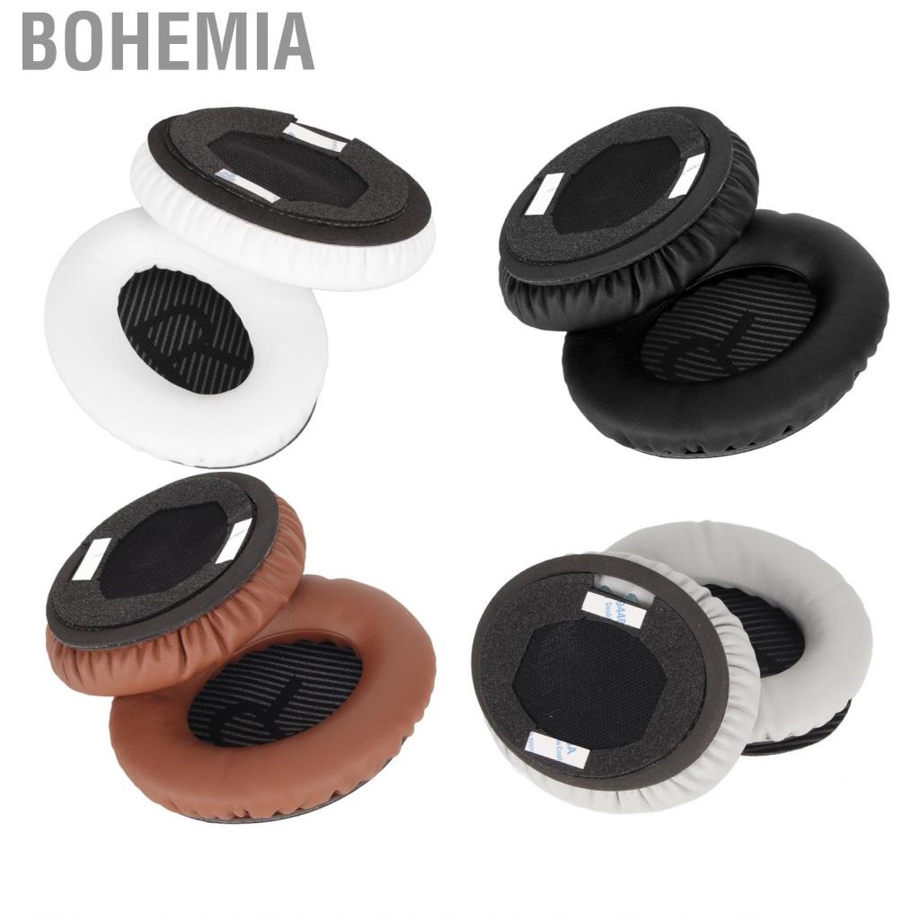 Bohemia Replacement Ear Pads Memory Foam Headphone Cushions For QC35 35ii QC25