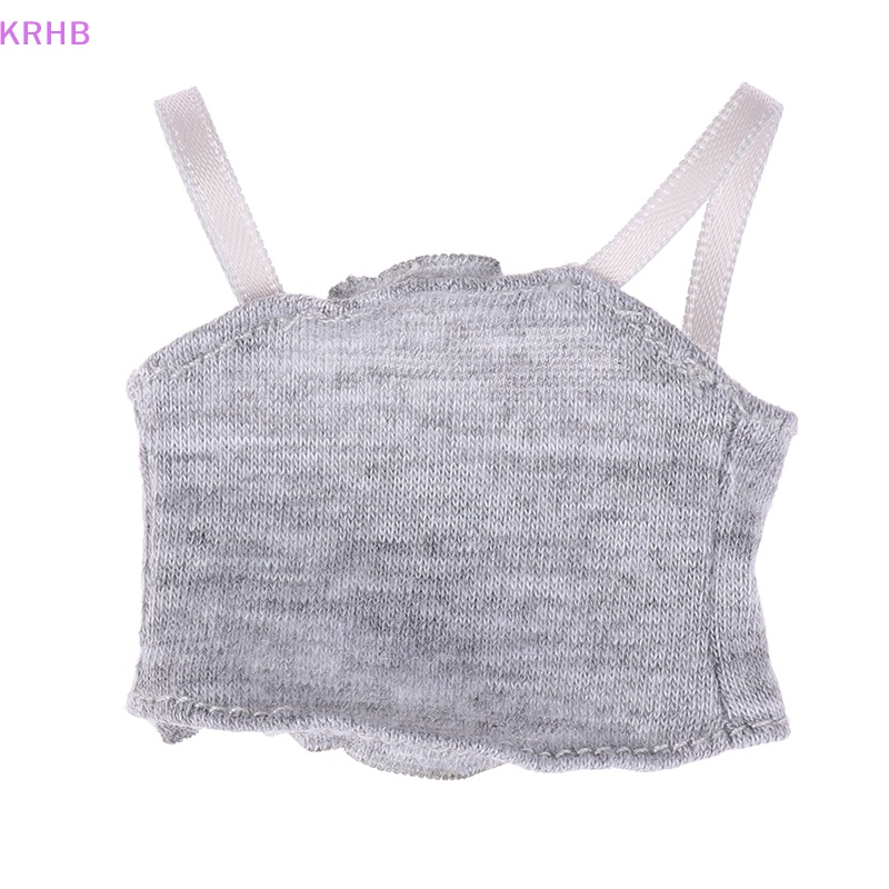 Krhb 1pc 30 cm trang phục búp bê mùa hè mát mẻ vest quần jean thời trang cô gái búp bê quần áo ngày lễ quà tặng mới