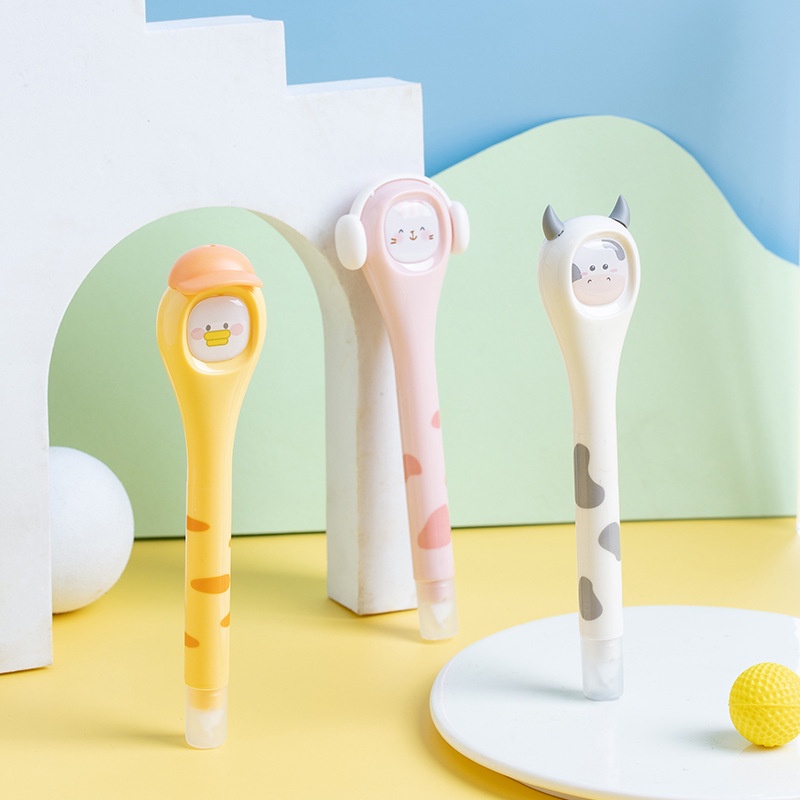 1pc băng sửa hình dạng bút phổ biến, băng sửa đối tượng dễ thương và dễ thương sáng tạo, băng sửa sáng tạo vẻ đẹp cao, văn phòng phẩm, đồ dùng học tập và văn phòng