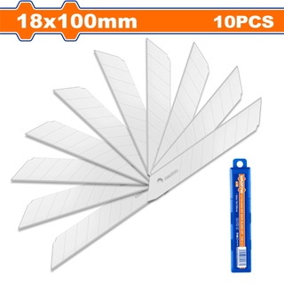 Bộ 10 lưỡi dao rời 18x100mm wadfow wmk1k18
