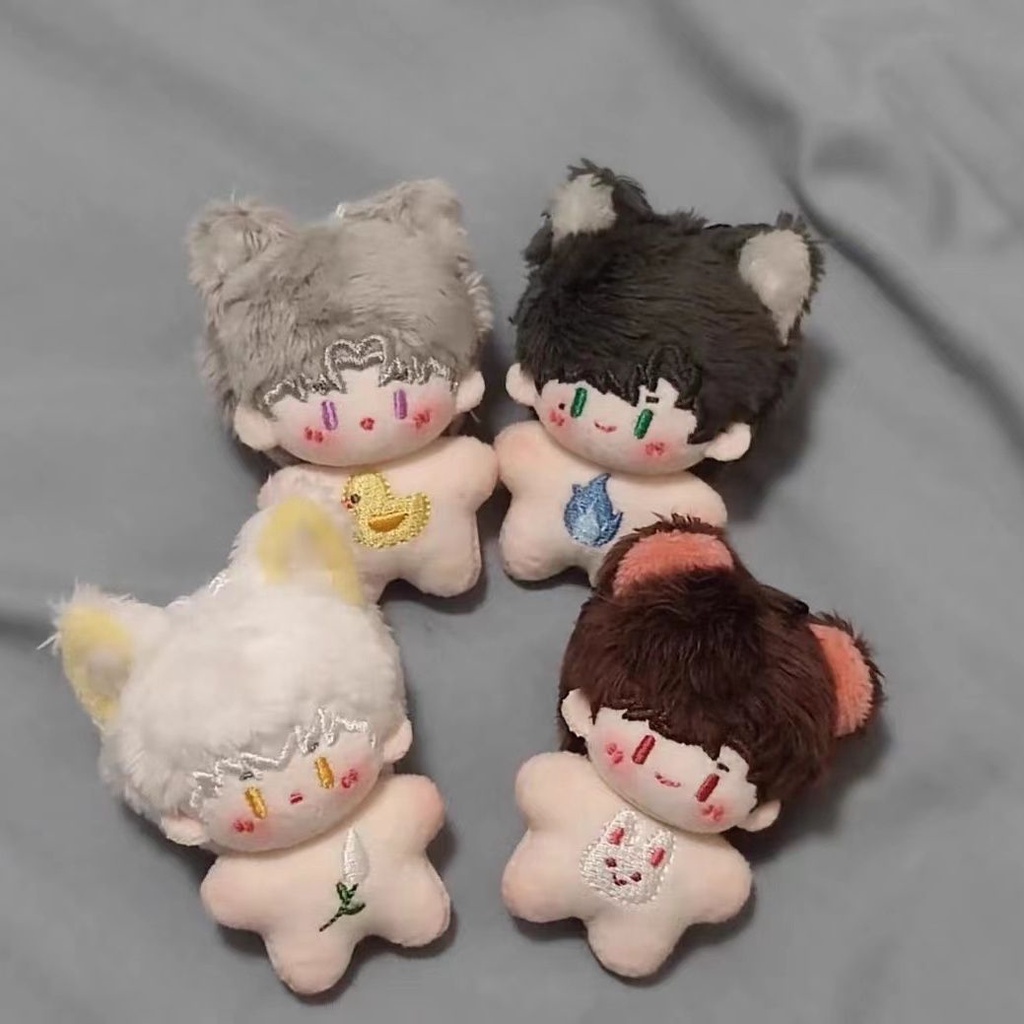 5 cm búp bê ánh sáng và đêm xiaoyi qisili plushie búp bê sang trọng quần áo bông thay đổi quần áo trang phục trang phục cosplay anime one-piece cotton cross-dressing