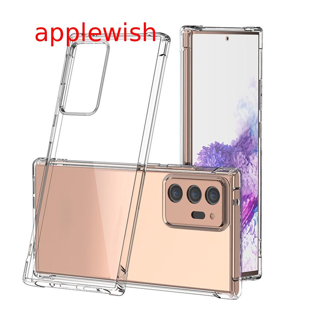 ^ Applewish * dành cho phù hợp với ốp lưng galaxy note 20 5g clear chống sốc nắp tpu dẻo